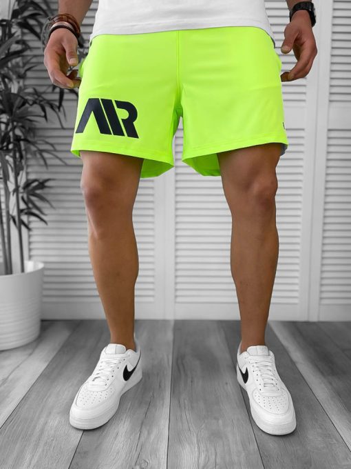 Sort de baie verde neon AIR 12525 D2-1.1-Pantaloni > Sort de baie