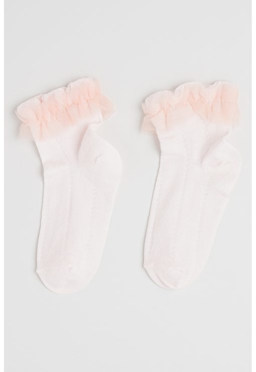 Sosete scurte cu garnituri de dantela 5432-FETE/IMBRACAMINTE/Lenjerie intima-IMBRACAMINTE/Lenjerie intima