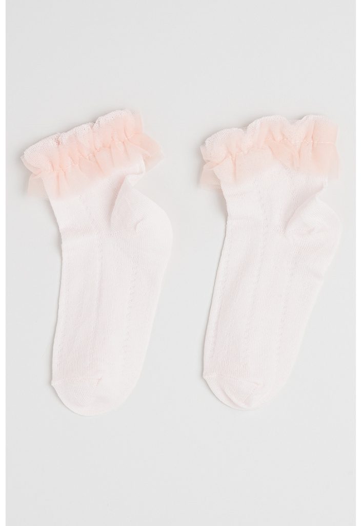 Sosete scurte cu garnituri de dantela 5432-FETE/IMBRACAMINTE/Lenjerie intima-IMBRACAMINTE/Lenjerie intima