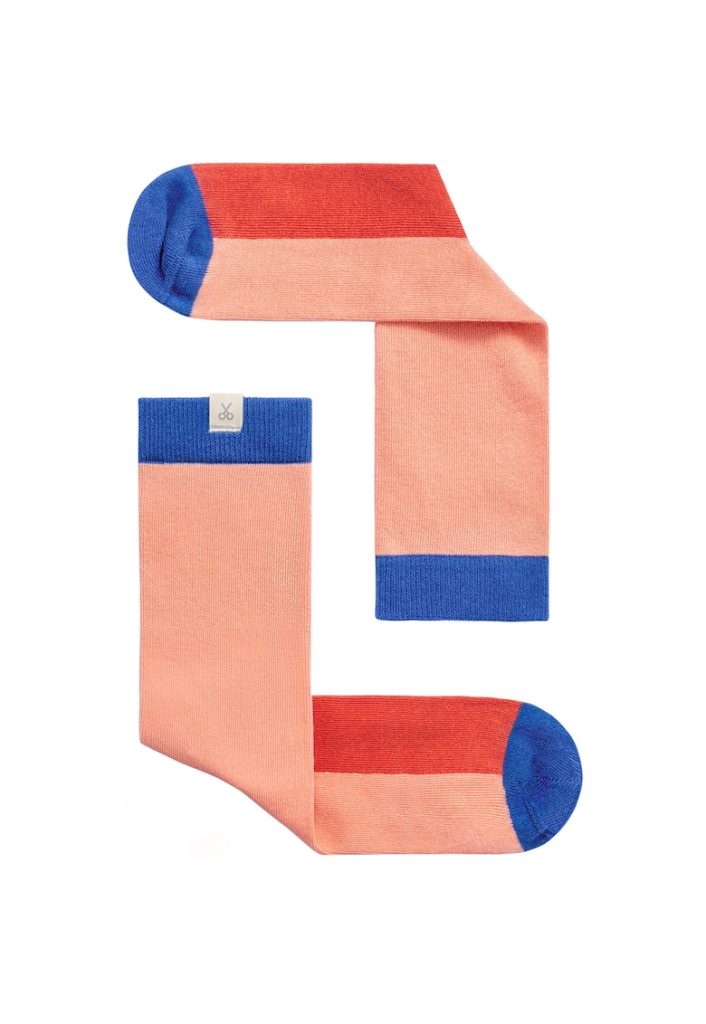 Sosete unisex colorblock-FEMEI/IMBRACAMINTE/Dresuri si sosete-IMBRACAMINTE/Dresuri si sosete