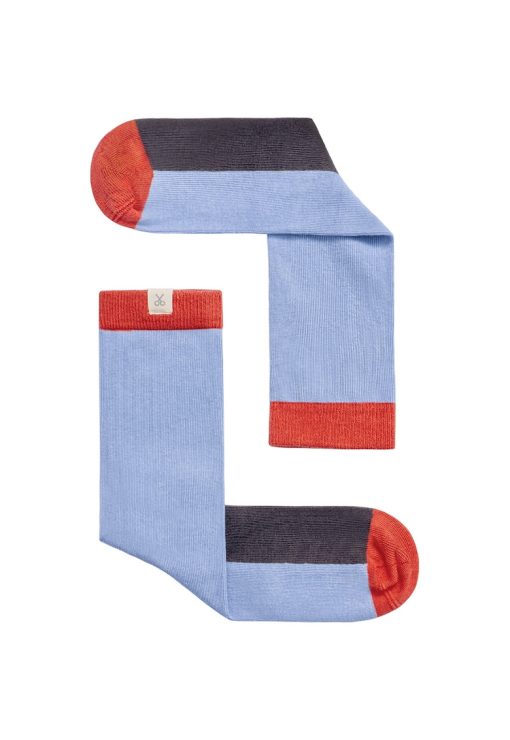Sosete unisex colorblock-FEMEI/IMBRACAMINTE/Dresuri si sosete-IMBRACAMINTE/Dresuri si sosete
