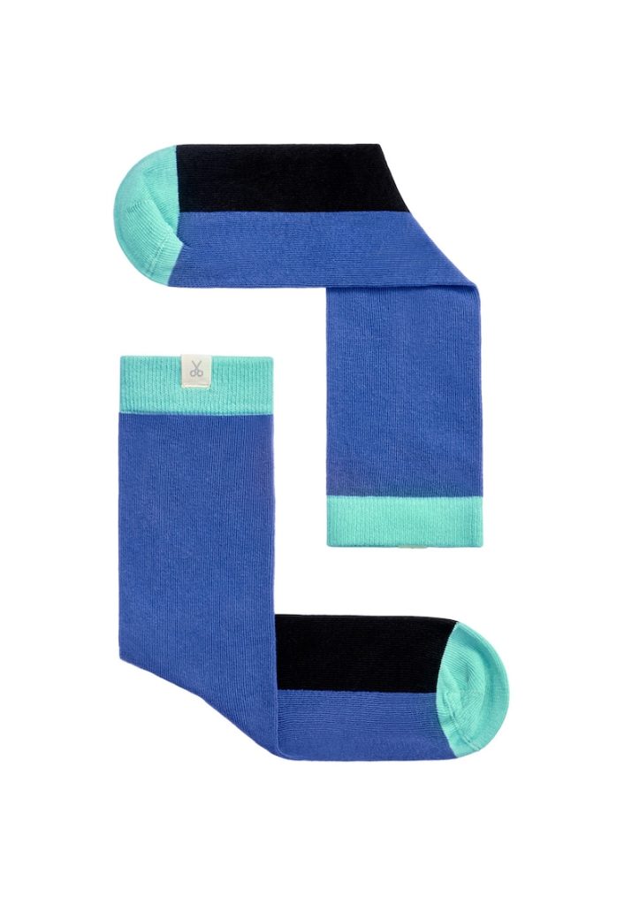 Sosete unisex colorblock-FEMEI/IMBRACAMINTE/Dresuri si sosete-IMBRACAMINTE/Dresuri si sosete