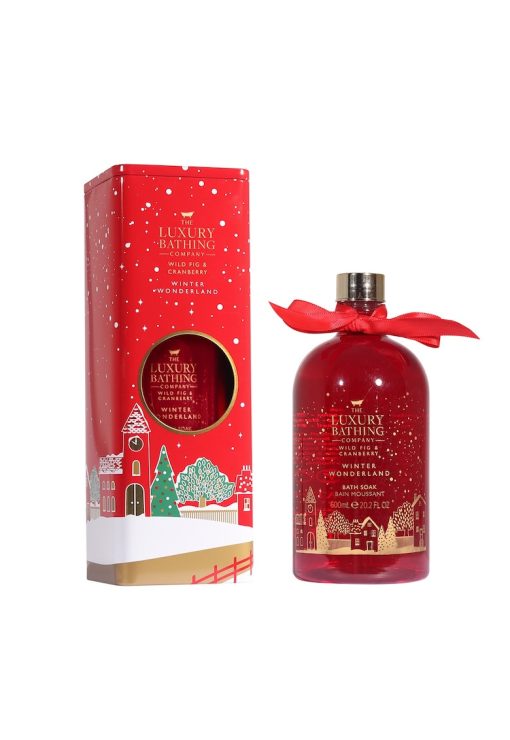 Spuma de Baie Festive Bubbles - Wild Fig & Cranberry -  600 ml-FEMEI/INGRIJIRE COSMETICA/Ingrijire corp-INGRIJIRE COSMETICA/Ingrijire corp