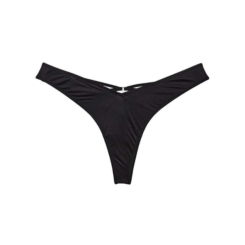 Strappy back high-leg thong panty m-Imbracaminte-
