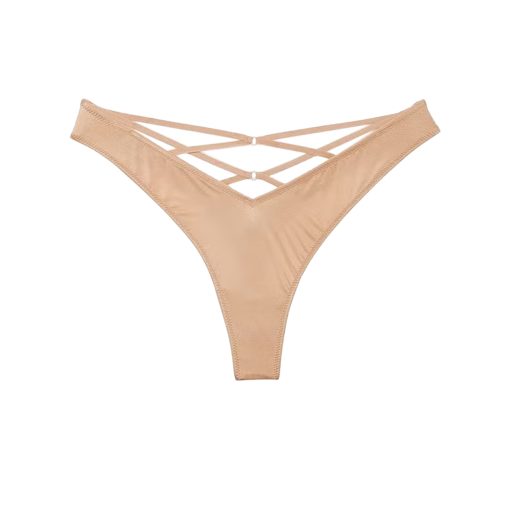 Strappy back high-leg thong panty xs-Imbracaminte-