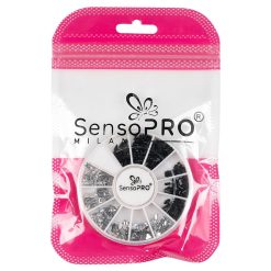 Strasuri Unghii Dynasty of Black Silver SensoPRO Milano Carusel Strasuri 2