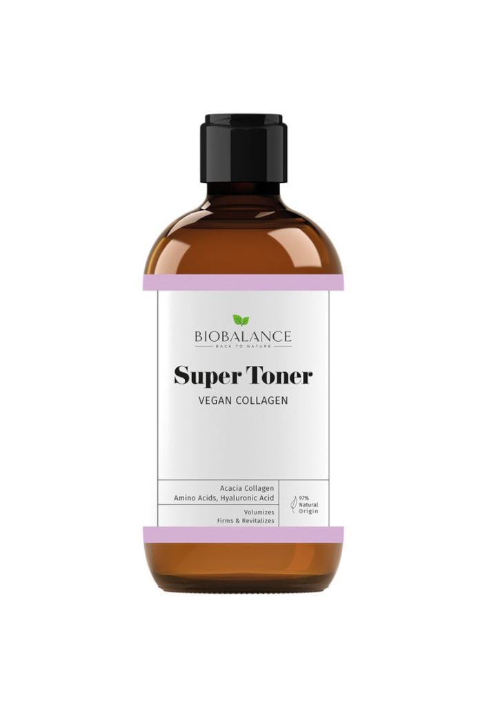 Super Toner Vegan Collagen - cu Efect de Fermitate - Volumizare si Revitalizare - pentru Toate Tipurile de Ten -  250 ml-FEMEI/INGRIJIRE COSMETICA/Ingrijire corp-INGRIJIRE COSMETICA/Ingrijire corp