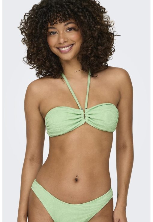 Sutien bandeau de baie cu bareta halter-FEMEI/IMBRACAMINTE/Costume de baie-IMBRACAMINTE/Costume de baie