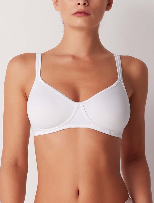 Sutien bumbac clasic captusit fara sarme Cotonella CD049 00B1-FEMEI