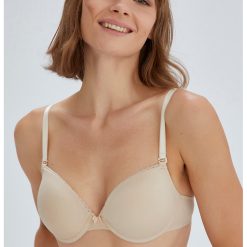 Sutien cu burete si garnituri de dantela-FEMEI/IMBRACAMINTE/Tricouri si maiouri-IMBRACAMINTE/Tricouri si maiouri