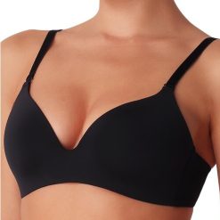 Sutien microfibra seamless buretat fara sarme Cotonella ADC16-FEMEI