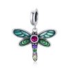 Talisman din argint Rainbow Dragonfly-Talismane