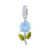 Talisman din argint Shifter Blue Rose-Talismane >> Talismane din Argint (toate)