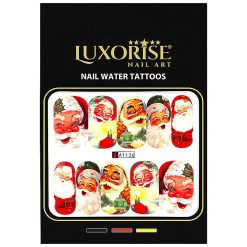 Tatuaj Unghii LUXORISE Santas Laugh A1136 2