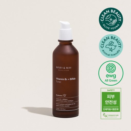 Toner cu Vitamina B5 + Bifida - Mary and May 120ml-Skincare-Ser pentru fata
