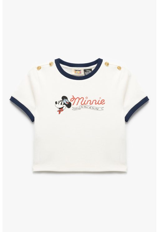 Top crop cu imprimeu Mickey mouse-FETE/IMBRACAMINTE/Tricouri si maiouri-IMBRACAMINTE/Tricouri si maiouri