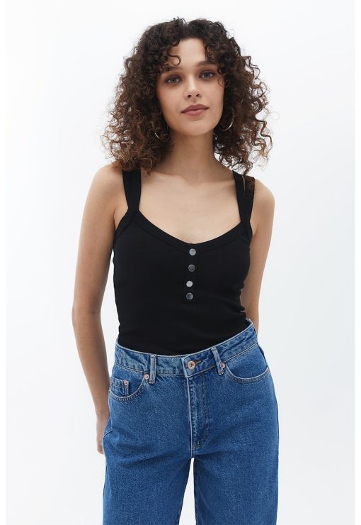 Top slim fit-FEMEI/IMBRACAMINTE/Tricouri si maiouri-IMBRACAMINTE/Tricouri si maiouri