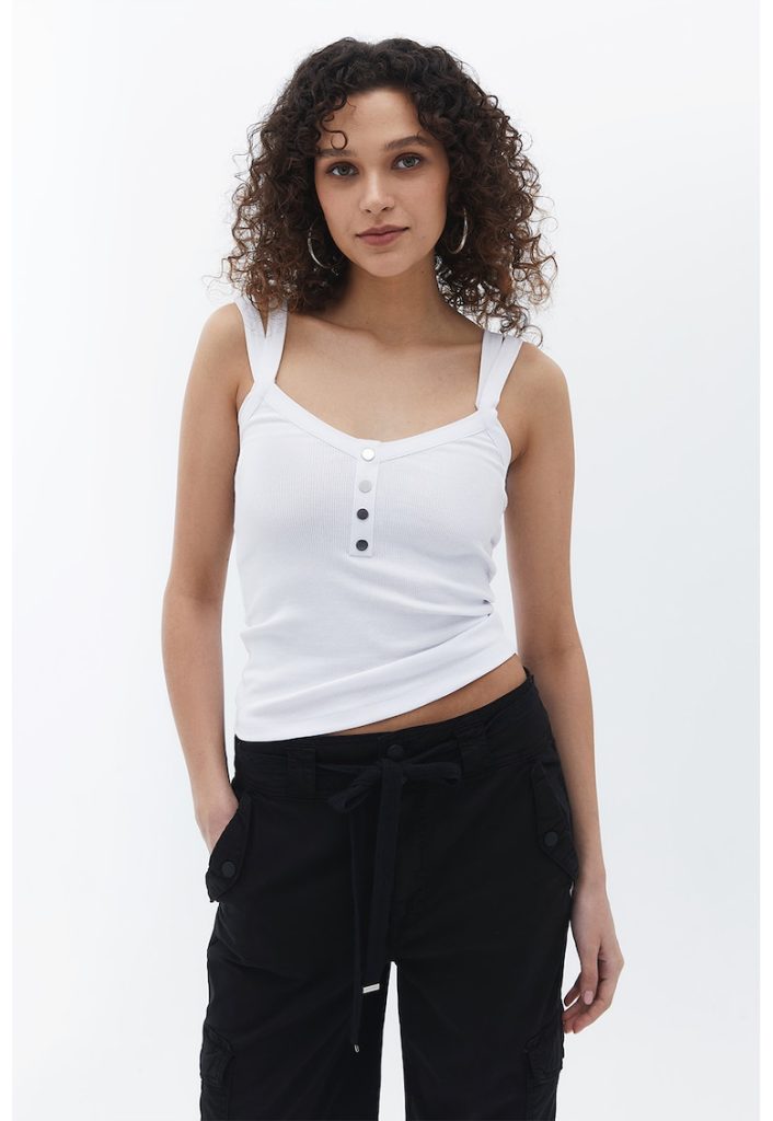 Top slim fit-FEMEI/IMBRACAMINTE/Tricouri si maiouri-IMBRACAMINTE/Tricouri si maiouri