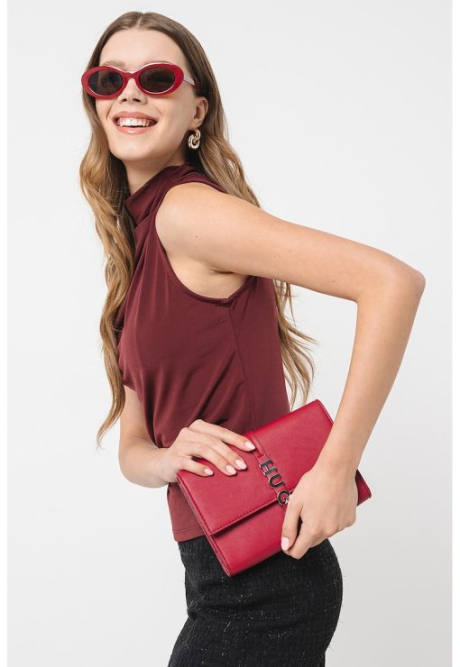 Top slim fit cu guler inalt-FEMEI/IMBRACAMINTE/Bluze-IMBRACAMINTE/Bluze