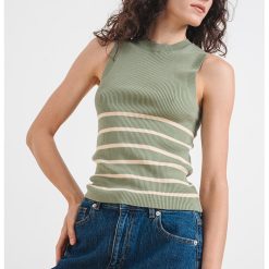 Top striat cu model in dungi Nanna-FEMEI/IMBRACAMINTE/Bluze-IMBRACAMINTE/Bluze