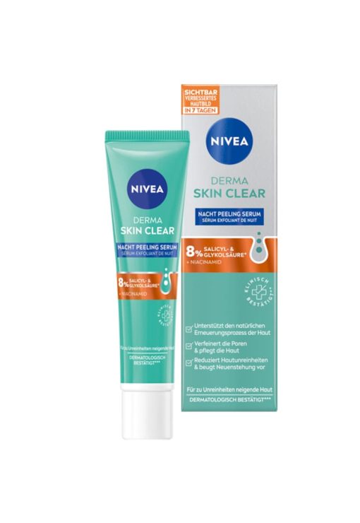 Tratament exfoliant pentru noapte  Derma Skin Clear - 40 ml-FEMEI/GENTI SI ACCESORII/Produse cosmetice-GENTI SI ACCESORII/Produse cosmetice