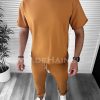 Trening barbati maro pantaloni + tricou oversize B7984 25-4.1-Trening
