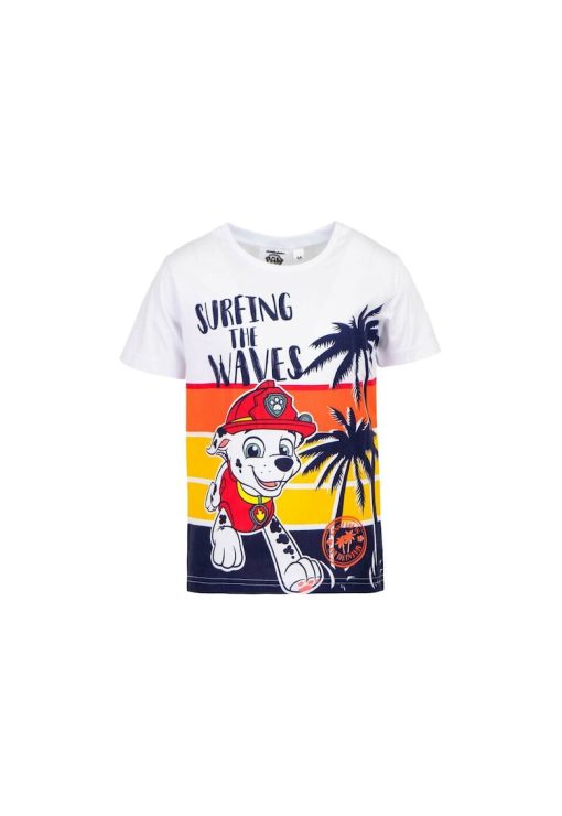 Tricou baieti - Surfing the Waves - portocaliu-BAIETI/IMBRACAMINTE/Tricouri si maiouri-IMBRACAMINTE/Tricouri si maiouri