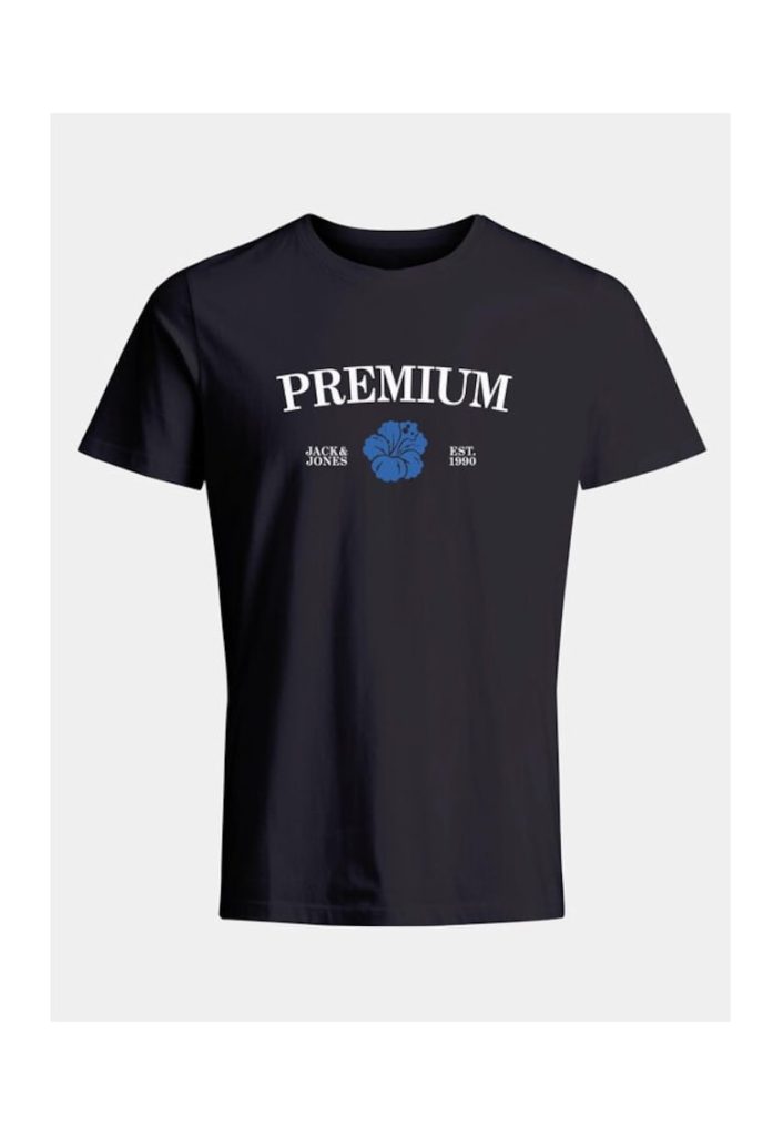 Tricou barbati -  07593 - Bumbac - Bleumarin-BARBATI/IMBRACAMINTE/Tricouri si maiouri-IMBRACAMINTE/Tricouri si maiouri