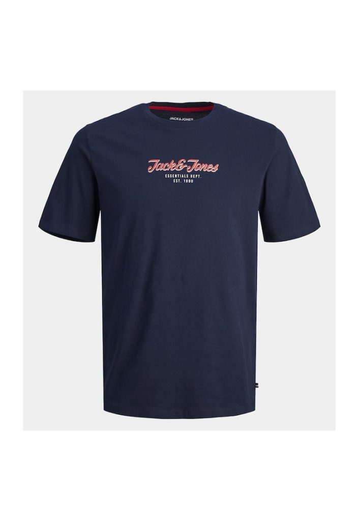 Tricou barbati -  303308919 - Albastru inchis - Bumbac-BARBATI/IMBRACAMINTE/Tricouri si maiouri-IMBRACAMINTE/Tricouri si maiouri