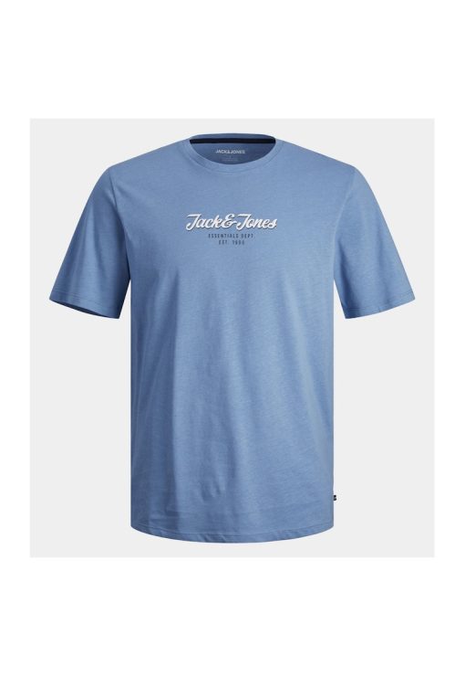 Tricou barbati -  303308933 - Albastru - Bumbac-BARBATI/IMBRACAMINTE/Tricouri si maiouri-IMBRACAMINTE/Tricouri si maiouri