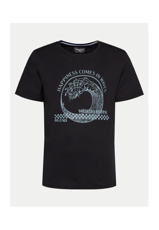 Tricou barbati -  530730 - Negru - Bumbac-BARBATI/IMBRACAMINTE/Tricouri si maiouri-IMBRACAMINTE/Tricouri si maiouri