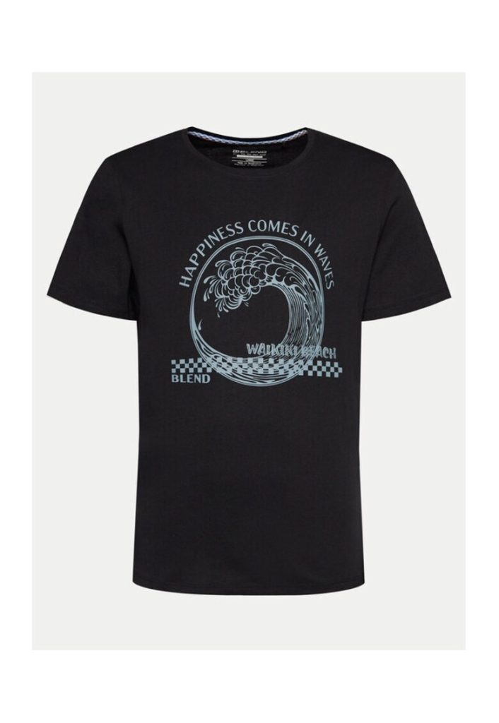 Tricou barbati -  530730 - Negru - Bumbac-BARBATI/IMBRACAMINTE/Tricouri si maiouri-IMBRACAMINTE/Tricouri si maiouri
