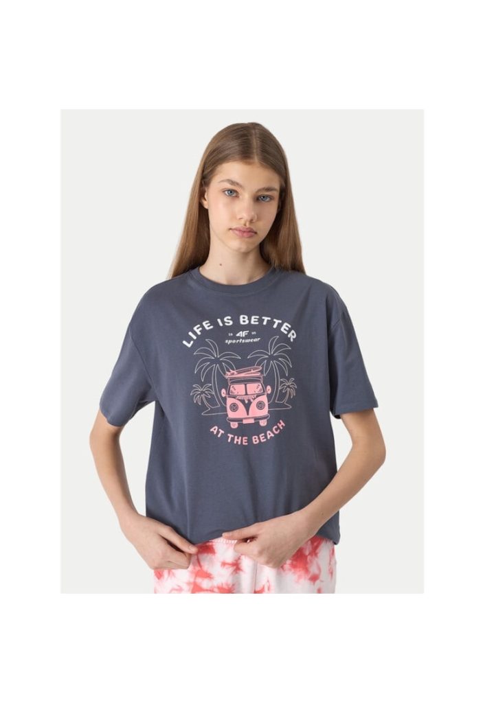 Tricou copii -  19620 - Bumbac - Gri-BAIETI/IMBRACAMINTE/Tricouri si maiouri-IMBRACAMINTE/Tricouri si maiouri
