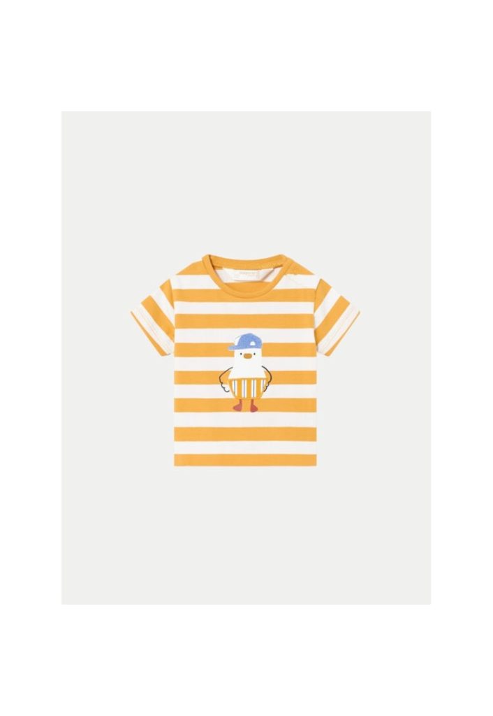 Tricou copii -  29738 - Galben - Bumbac-FETE/IMBRACAMINTE/Tricouri si maiouri-IMBRACAMINTE/Tricouri si maiouri
