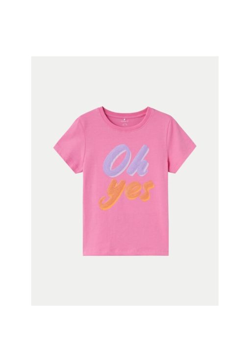 Tricou copii -  360740 - Roz - Bumbac --FETE/IMBRACAMINTE/Tricouri si maiouri-IMBRACAMINTE/Tricouri si maiouri