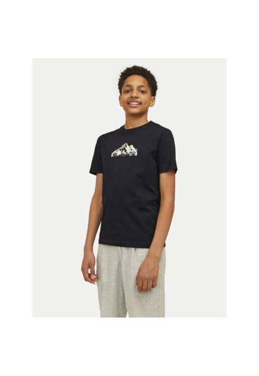 Tricou copii -  396090 - Negru - Bumbac-FETE/IMBRACAMINTE/Tricouri si maiouri-IMBRACAMINTE/Tricouri si maiouri