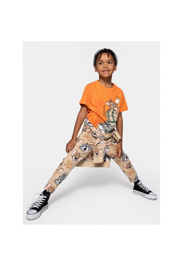 Tricou copii -  48500 - Portocaliu - Bumbac-FETE/IMBRACAMINTE/Tricouri si maiouri-IMBRACAMINTE/Tricouri si maiouri