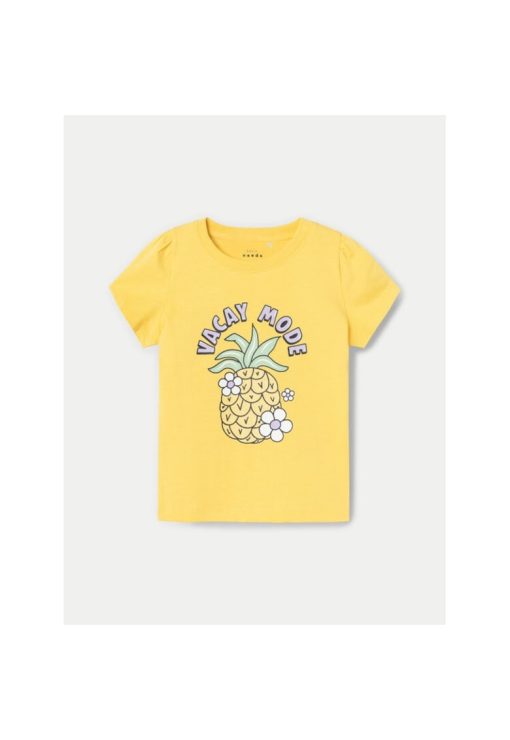 Tricou copii -  523596 - Galben - Bumbac-FETE/IMBRACAMINTE/Tricouri si maiouri-IMBRACAMINTE/Tricouri si maiouri
