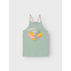 Tricou copii -  523916 - Verde - Bumbac --FETE/IMBRACAMINTE/Tricouri si maiouri-IMBRACAMINTE/Tricouri si maiouri
