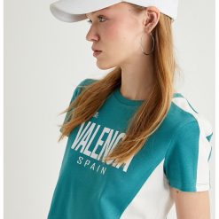 Tricou crop cu imprimeu-FEMEI/IMBRACAMINTE/Tricouri si maiouri-IMBRACAMINTE/Tricouri si maiouri