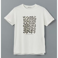 Tricou cu animal print-FEMEI/IMBRACAMINTE/Tricouri si maiouri-IMBRACAMINTE/Tricouri si maiouri