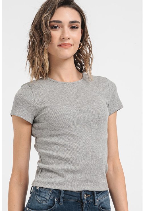Tricou cu aspect stralucitor Chloe-FEMEI/IMBRACAMINTE/Tricouri si maiouri-IMBRACAMINTE/Tricouri si maiouri