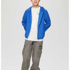 Tricou cu decolteu la baza gatului si imprimeu pe piept-BAIETI/IMBRACAMINTE/Tricouri si maiouri-IMBRACAMINTE/Tricouri si maiouri