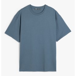 Tricou cu decolteu la baza gatului si maneci cazute-BARBATI/IMBRACAMINTE/Tricouri si maiouri-IMBRACAMINTE/Tricouri si maiouri