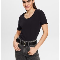 Tricou cu decolteu rotund-FEMEI/IMBRACAMINTE/Tricouri si maiouri-IMBRACAMINTE/Tricouri si maiouri