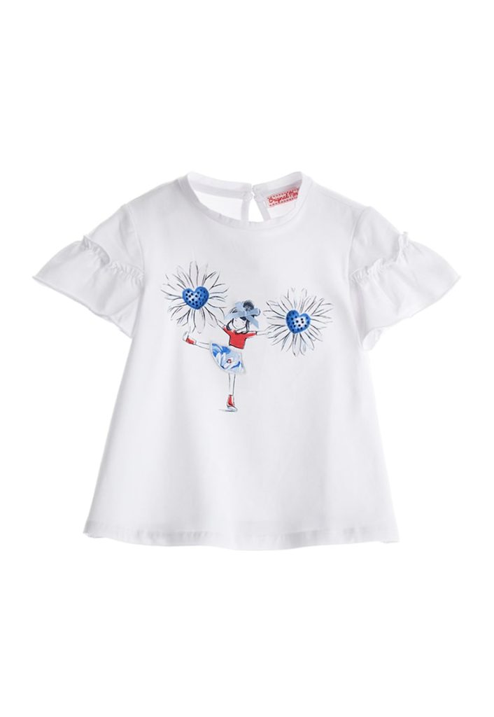 Tricou cu imprimeu grafic-FETE/IMBRACAMINTE/Tricouri si maiouri-IMBRACAMINTE/Tricouri si maiouri