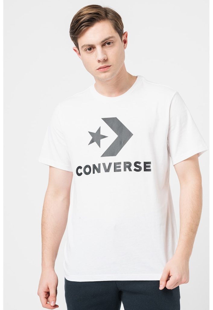 Tricou cu imprimeu logo-FEMEI/IMBRACAMINTE/Tricouri si maiouri-IMBRACAMINTE/Tricouri si maiouri