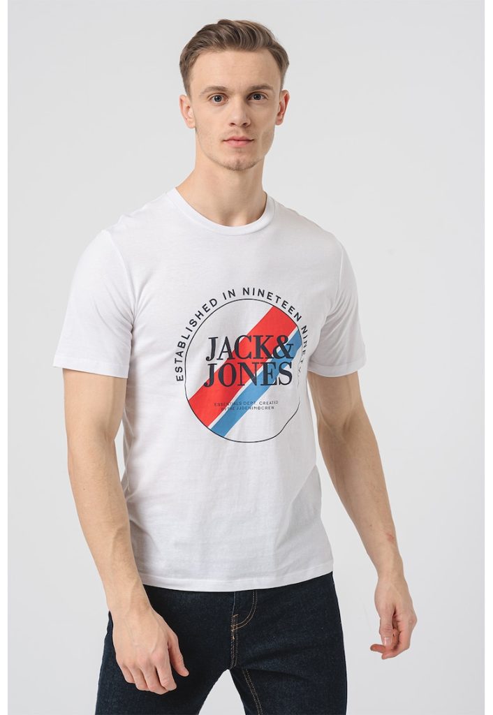 Tricou cu imprimeu logo Loof-BARBATI/IMBRACAMINTE/Tricouri si maiouri-IMBRACAMINTE/Tricouri si maiouri