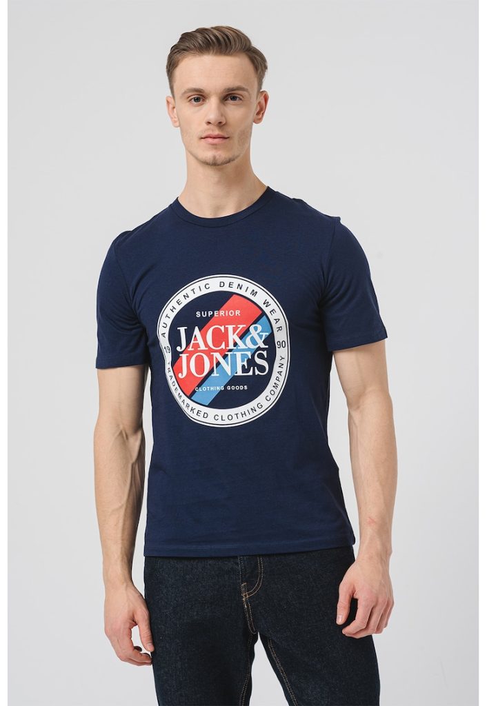 Tricou cu imprimeu logo Loof-BARBATI/IMBRACAMINTE/Tricouri si maiouri-IMBRACAMINTE/Tricouri si maiouri