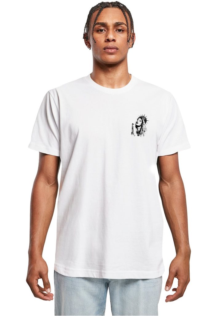 Tricou cu imprimeu pe partea din spate-BARBATI/IMBRACAMINTE/Tricouri si maiouri-IMBRACAMINTE/Tricouri si maiouri